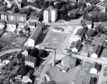 Marktplatz Schwerin Luftaufnahme